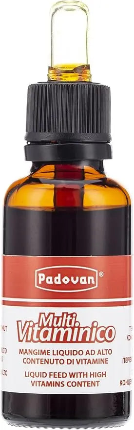 Padovan Multivitaminico – 30ml Liquid Multivitamin for Pets