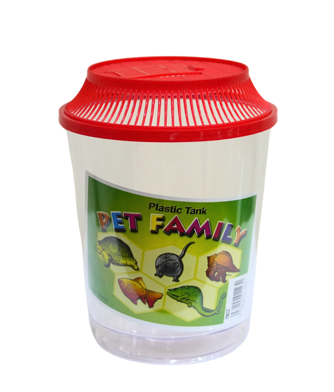 KW Zone Plastic Aquarium Tank – 10cm – Small Betta Fish Container