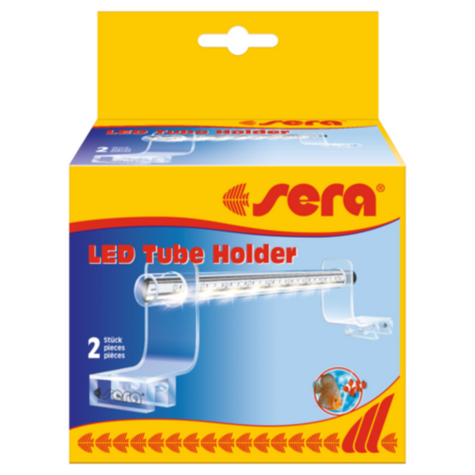 Sera LED Tube Holder Clear – Aquarium Light Mounting Accessory