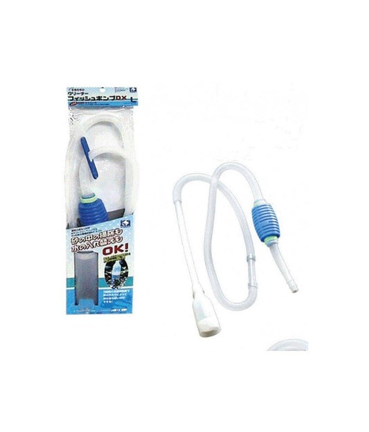 KW Zone Hand Cleaner Pump – Manual Aquarium Water Siphon