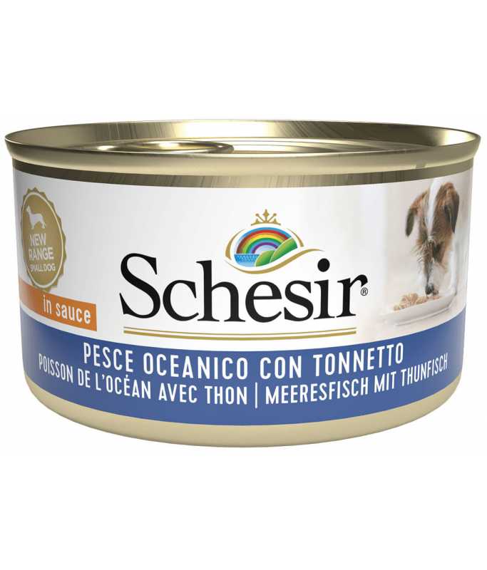 Schesir Dog Wet Food Ocean Fish & Tuna 85G