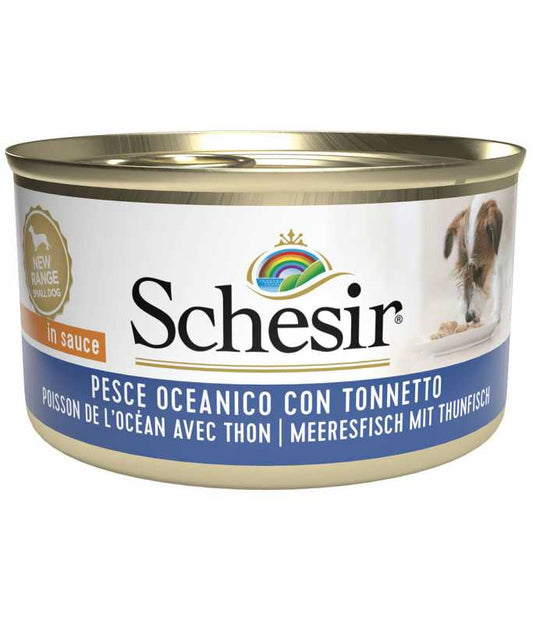 Schesir Dog Wet Food Ocean Fish & Tuna 85G