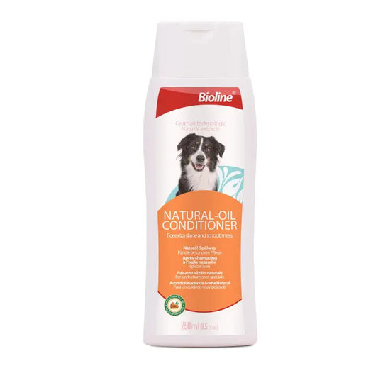 Bioline Natural-Oil Conditioner 250ml Nourishing Coat Care for Pets