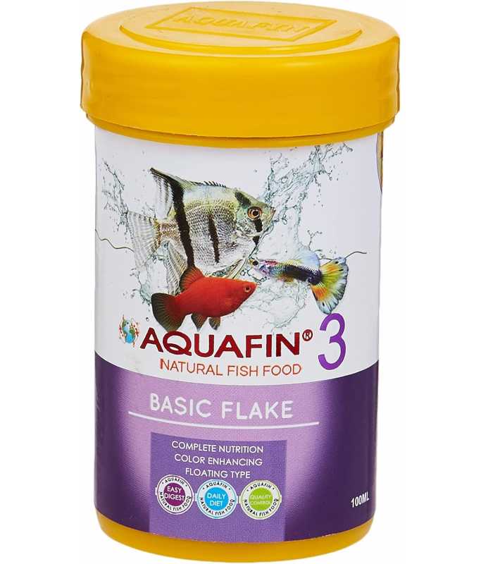 KW Zone Aquafin Basic Flake Fish Food 500ml