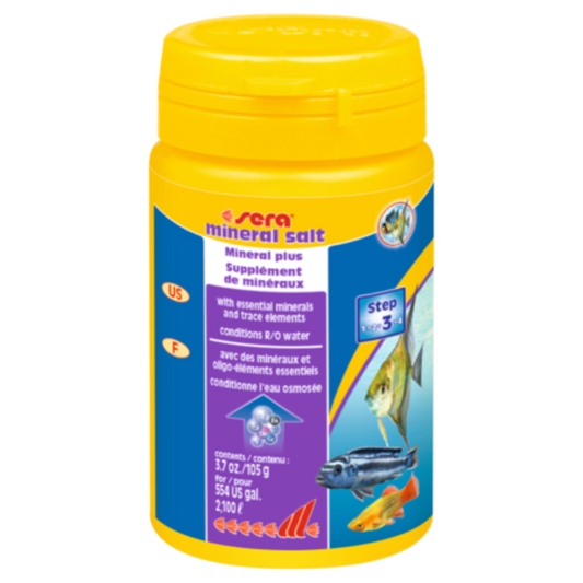 Sera Mineral Salt for Aquarium Plants 105G – Mineral Supplement