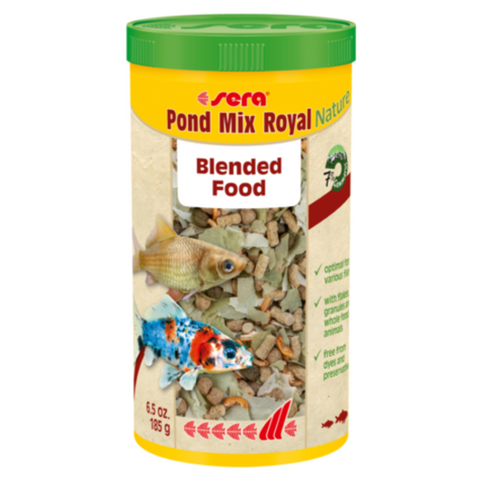 Sera Pond Mix Royal Nature 1L – Balanced Floating Pond Food