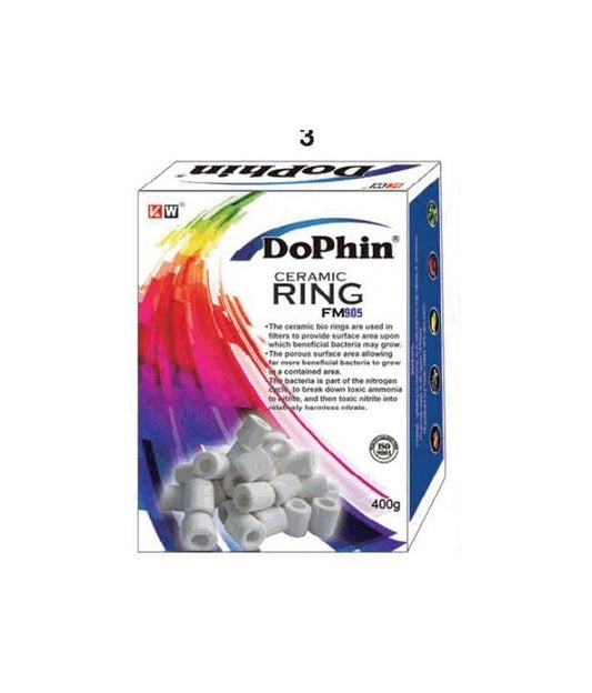 KW Zone Dophin Ceramic Ring Filter Media – 400g