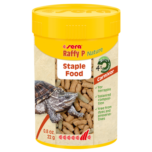 Sera Raffy-P Turtle Food Sticks – 100ml Aquarium Reptile Feed