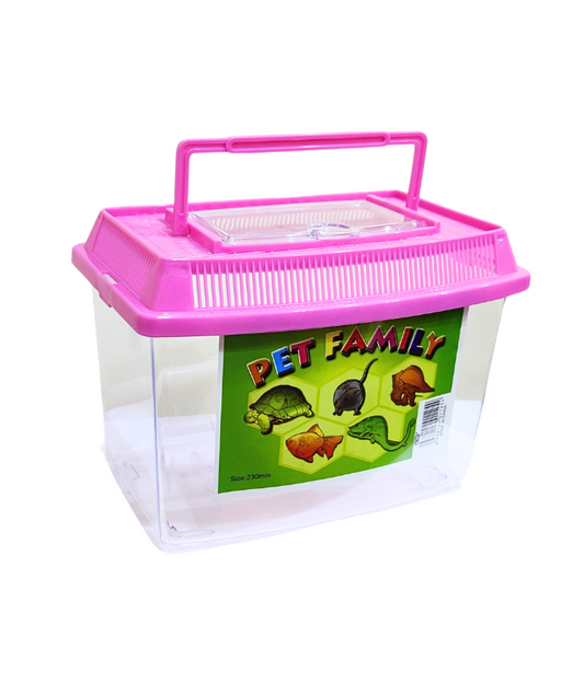 KW Zone Plastic Aquarium Tank – 23cm – Large Transparent Fish Tank