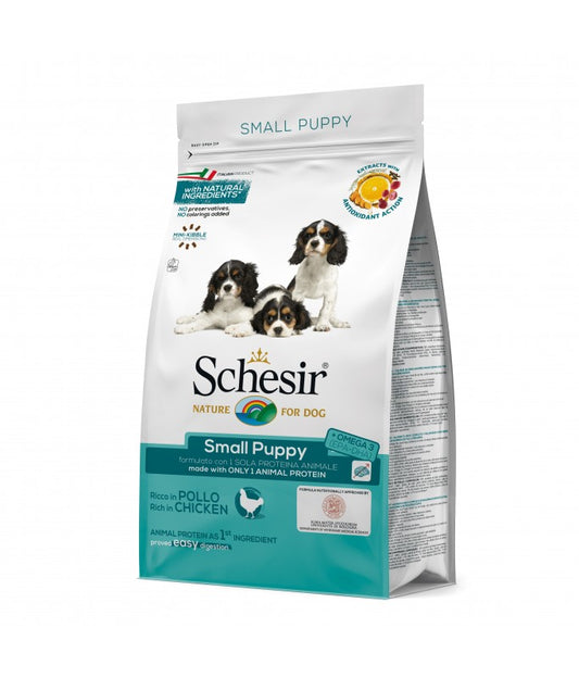 Schesir Small Puppy Chicken Formula Dry Dog food 2kg