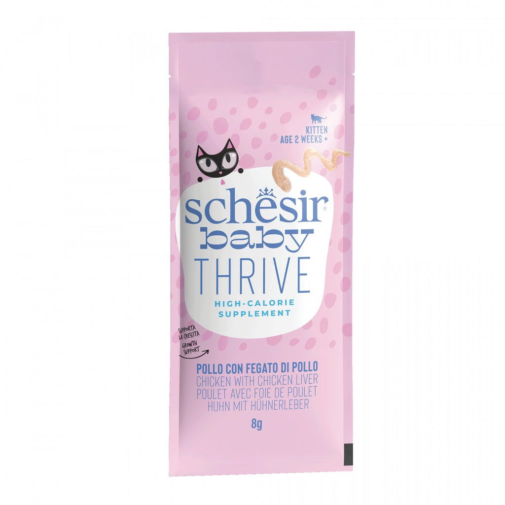 Schesir Baby Thrive Mousse Kitten Chicken Wet food 20X8G