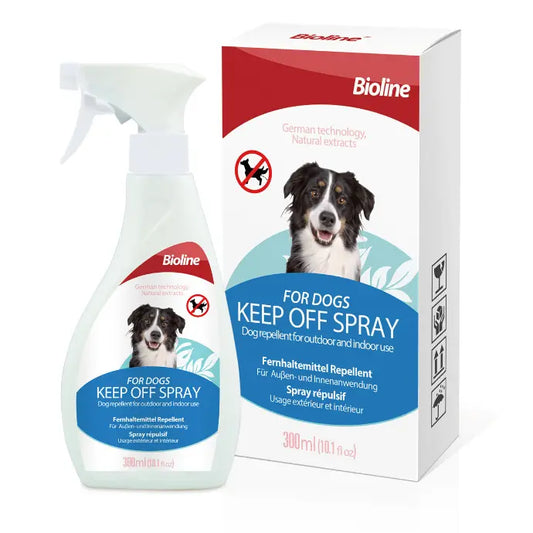 Bioline Keep Off Spray for Dogs 300ml  Dog Behavior Deterrent Spray