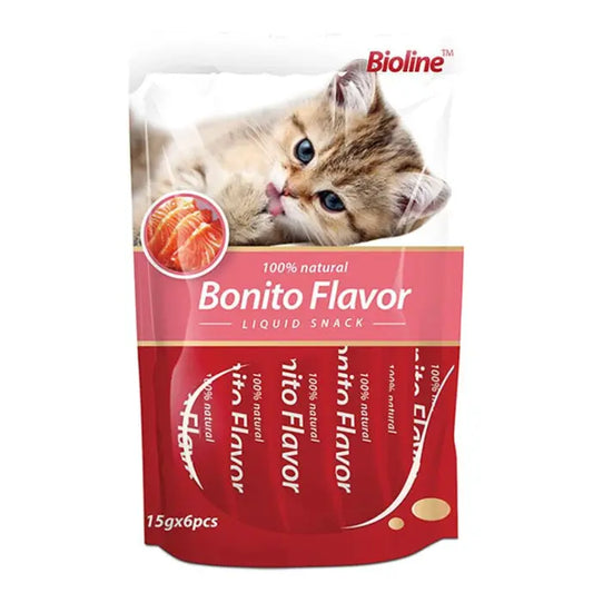 Bioline Cat Treats Bonito Protein-Rich Soft Chews (6x15g)