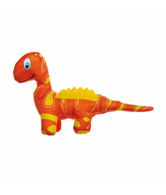Imac Plush Dino Dog Toy with Textured Back – 37×23 cm