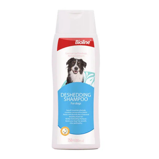 Bioline Deshedding Shampoo for Dogs 250ml Shed Control Formula