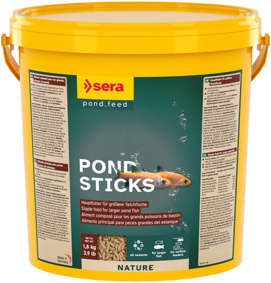 Sera Pond Granulate Nature 10L – Complete Pond Fish Nutrition