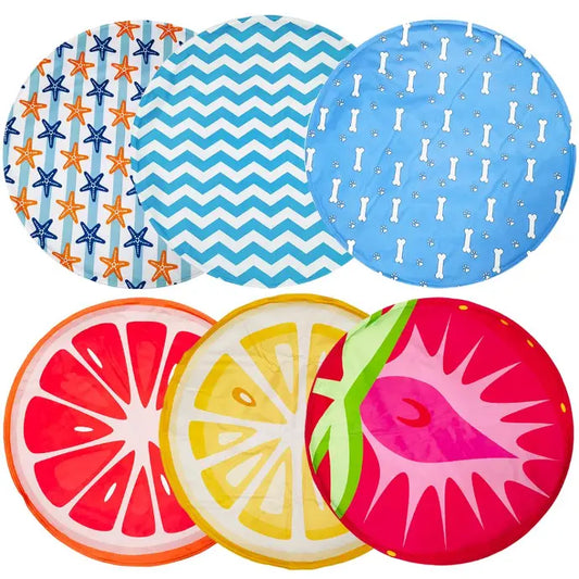 Duvo+ Cooling Mat – Round – 60 x 60 x 0.8 cm – Mixed Color
