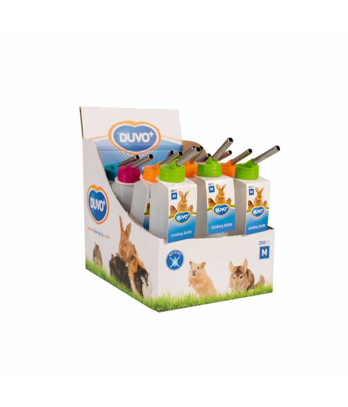 Duvo+ Plastic Drinking Bottle for Small Pets