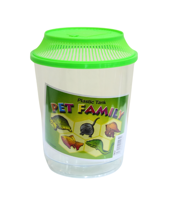 KW Zone Plastic Aquarium Tank – 10cm – Small Betta Fish Container