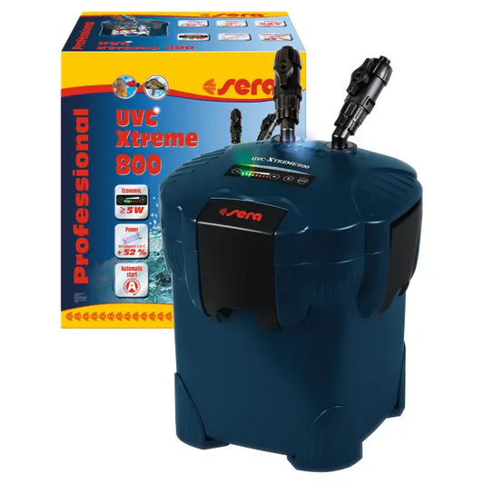 Sera UVC Xtreme External Filter Model 800 – UV-C Aquarium Filtration