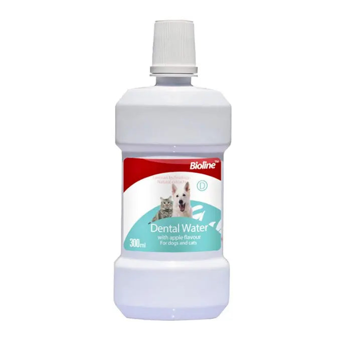 Bioline Dental Water 300ml Pet Mouthwash for Fresh Breath
