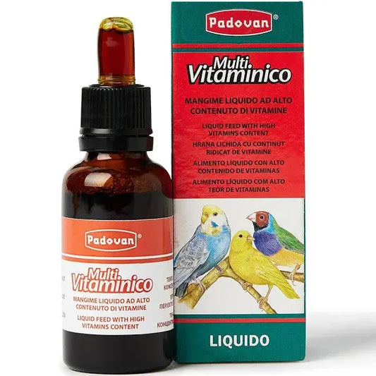 Padovan Multivitaminico – 30ml Liquid Multivitamin for Pets