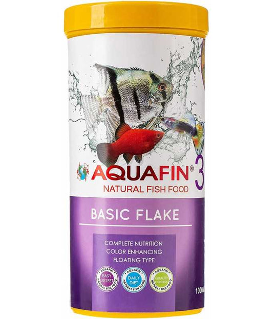 KW Zone Aquafin Basic Flake Fish Food 500ml