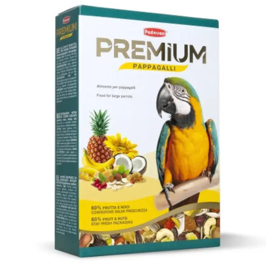 Padovan Premium Parrot Food – 500g Balanced Pappagalli Mix