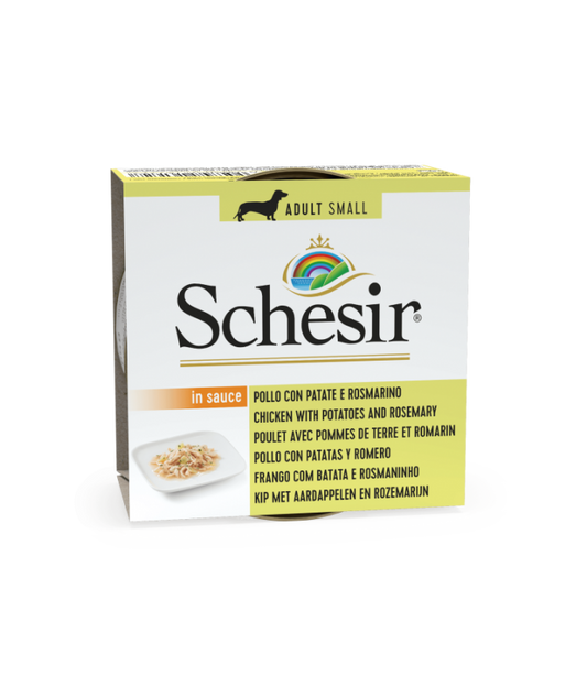 Schesir Dog Wet Food Chicken, Potatoes & Rosemary 85G