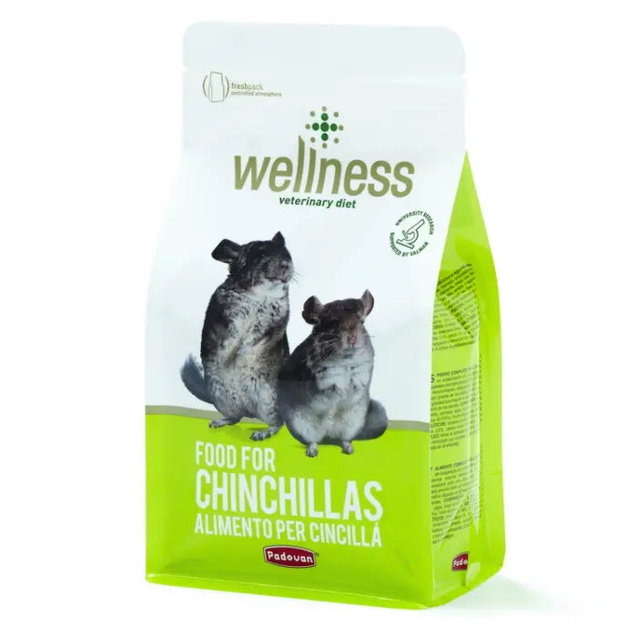 Padovan Wellness Chinchillas Food – 1kg Complete Diet