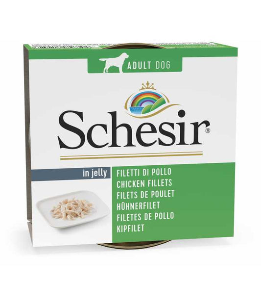 Schesir Dog Wet Food Chicken Fillets 150G