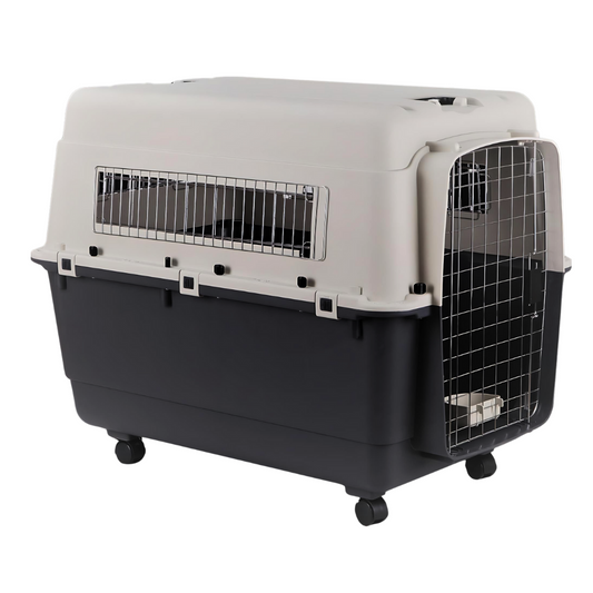 Pet Mode Plastic Pet Transporter – 100x67x75cm Large Travel Crate