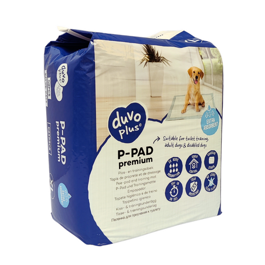 Duvo+ Pet Pads Premium XL – 60x60cm, 50pcs, Value Pack