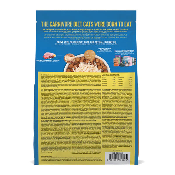 Schesir Born Carnivore Herring & Salmon Dry cat food 1.25kg