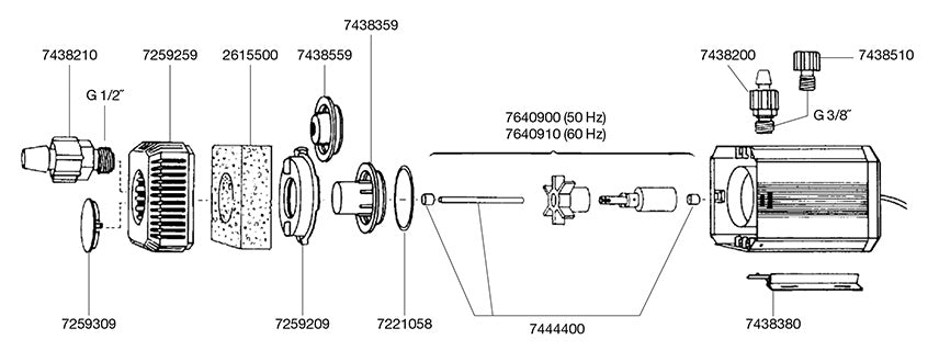 Eheim Universal 1200 Pond Pump – High-Performance Water Circulation