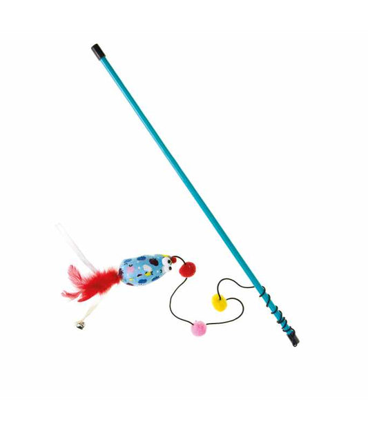 Imac Cat Toy Cane with Mouse – 47cm