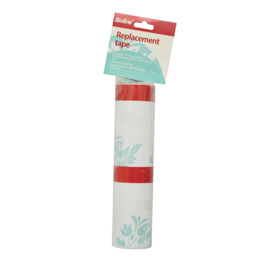 Bioline Lint Roller Refills 60 Sheets x 2 Rolls for Pet Hair Removal