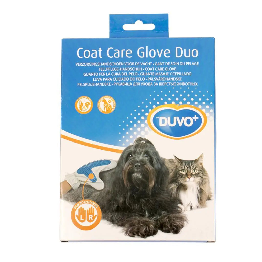 Duvo+ Massage Glove – Pet Grooming & Shedding Brush (Model 470603)