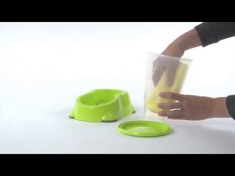 Moderna Smart Snacker Food Dispenser 3L – Green, 28.8x19.3x26.4cm
