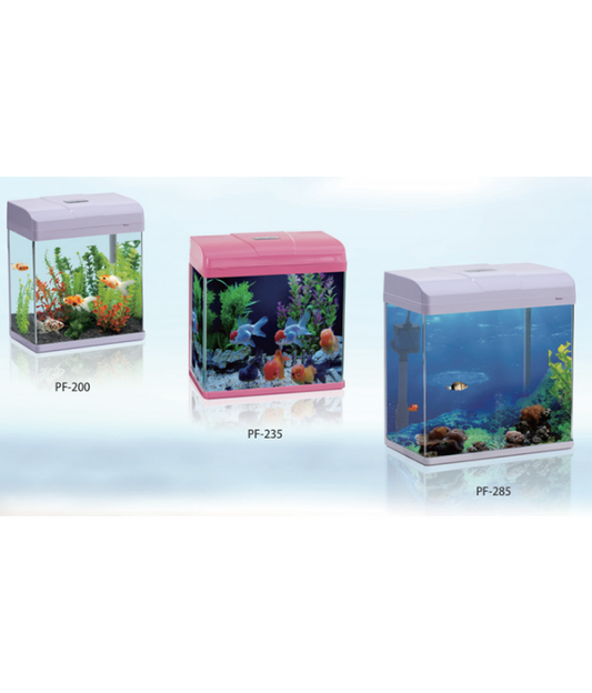 Karis Aquarium PF-Series Tank/Filter – Assorted Colors – 235×160×280 mm