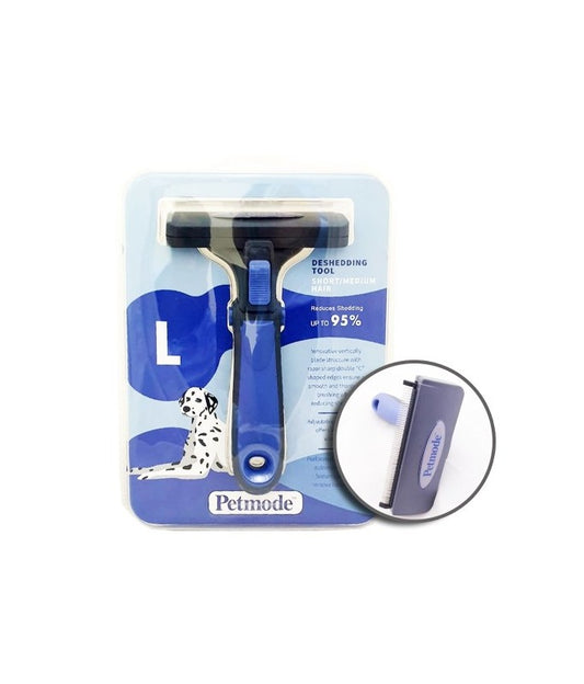 Pet Mode Deshedding Tool Short/Medium Dogs – L Size Shedding Blade