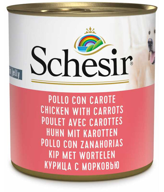 Schesir Dog Wet Food Chicken & Carrots 285G
