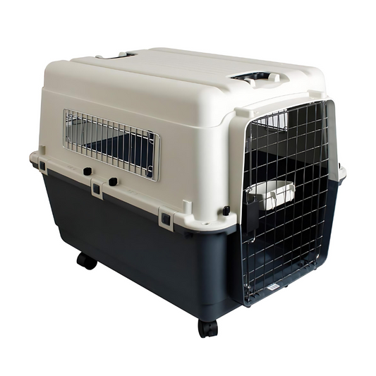 Pet Mode Plastic Pet Transporter – 80x56x59cm Secure Pet Crate