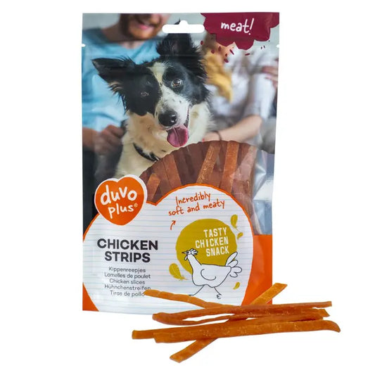 Duvo+ Dog Snack – 80 g – Chicken – Strips