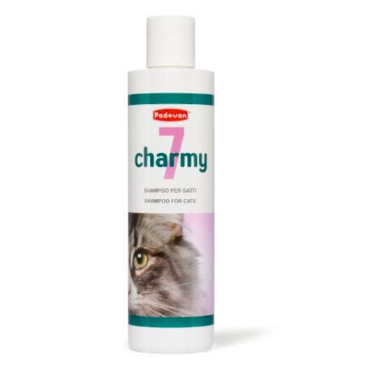 Padovan Charmy 7 Cat Shampoo – 250ml Soothing Skin Cleanser