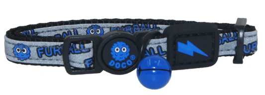 Doco  Reflective  Cat  Collar BLUE