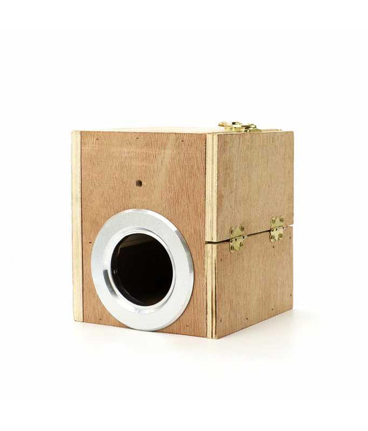 Vanpet Nido Madera Bird Nest 13x13x15cm – Wooden Nesting Box