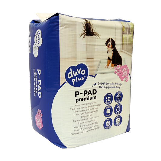 Duvo+ Pet Pads Premium XXL – 60x90cm, Odour Control, 30pcs