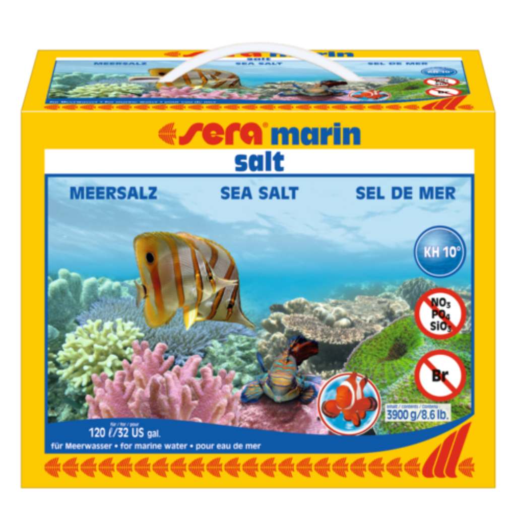 Sera Marin Salt Mix 3.9KG – Marine Water Conditioner for 120L