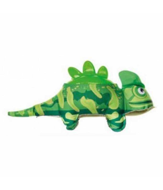 Imac Plush Iguana Dog Toy with Textured Back – 38×16 cm